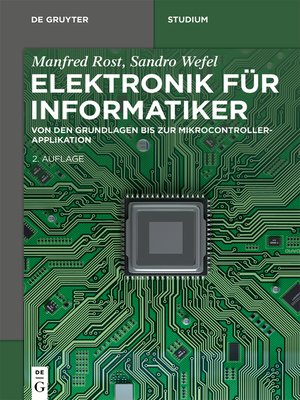 cover image of Elektronik für Informatiker